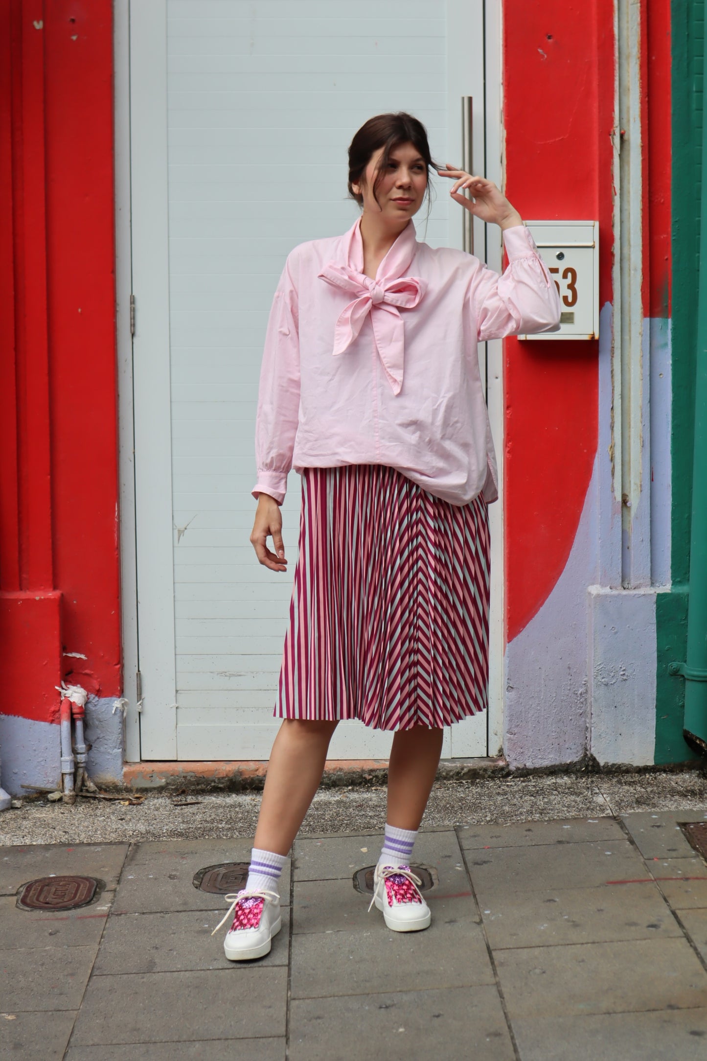 Pink & Purple Hearts